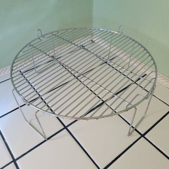 Nuwave Round Stainless Steel Stacking Cooking Grill Rack Replacement Part - Picture 1 of 2